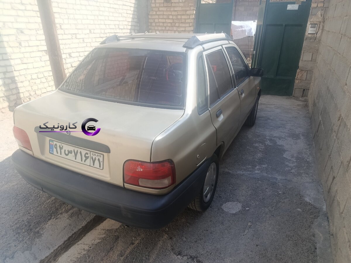 پراید دوگانه سوز شرکتی دور رنگ کامل شاسی ها سالم